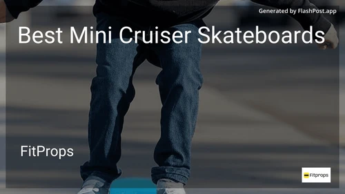 7 Best Mini Cruiser Skateboards in 2026 image