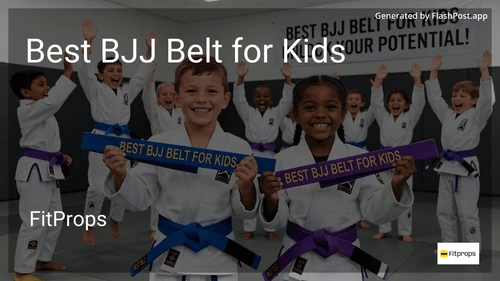 6 Best BJJ Belt for Kids in 2026 image