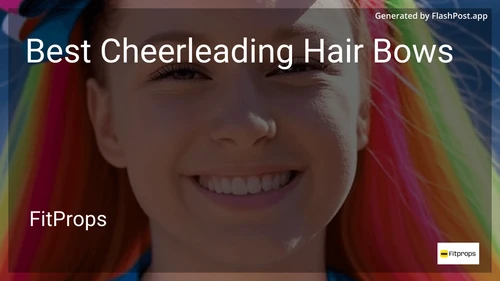 6 Best Cheerleading Hair Bows in 2026 image