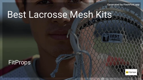 10 Best Lacrosse Mesh Kits in 2025 preview