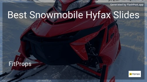 6 Best Snowmobile Hyfax Slides in 2026 image