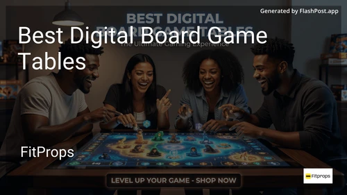 10 Best Digital Board Game Tables in 2026 image