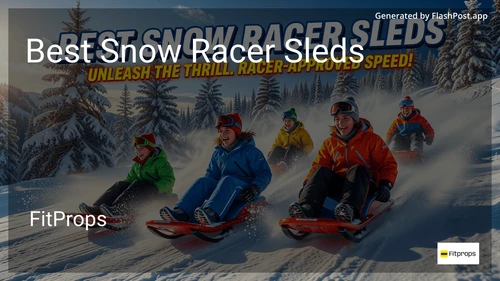 8 Best Snow Racer Sleds in 2026 image