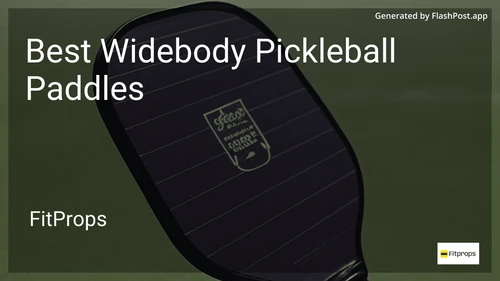 9 Best Widebody Pickleball Paddles in 2026 image