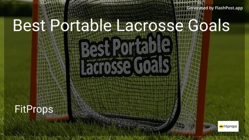 8 Best Portable Lacrosse Goals in 2025 image