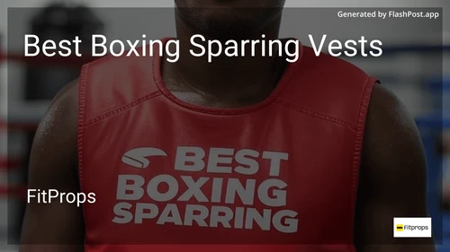 10 Best Boxing Sparring Vests in 2025 preview