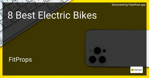 8 Best Electric Bikes in 2025 image