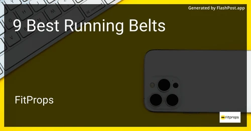 9 Best Running Belts in 2025 image