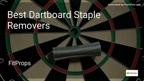 10 Best Dartboard Staple Removers in 2026 image