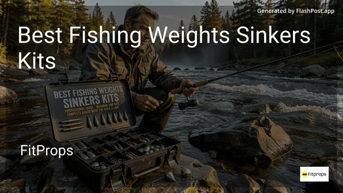 9 Best Fishing Weights Sinkers Kits in 2026 image