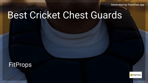 10 Best Cricket Chest Guards in 2025 image