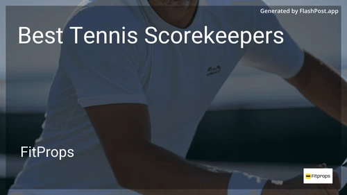 6 Best Tennis Scorekeepers in 2025 image