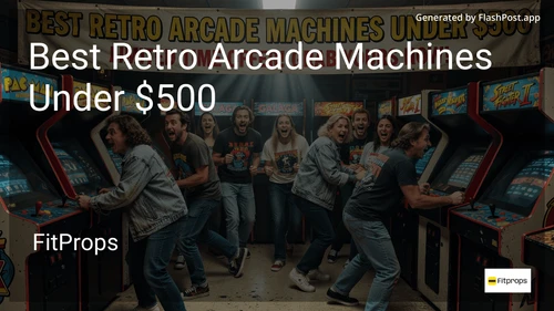 6 Best Retro Arcade Machines Under $500 in 2026 image