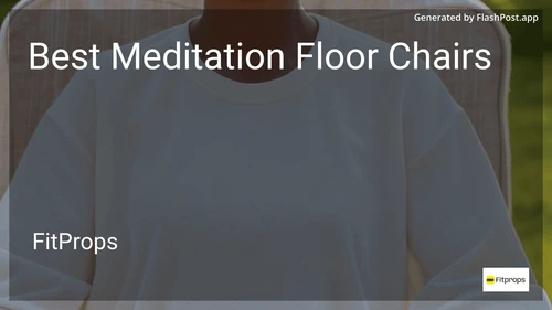 7 Best Meditation Floor Chairs in 2025 preview
