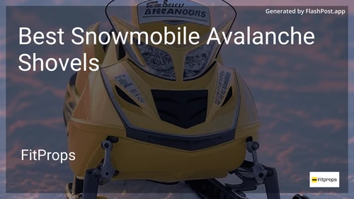 6 Best Snowmobile Avalanche Shovels in 2026 image