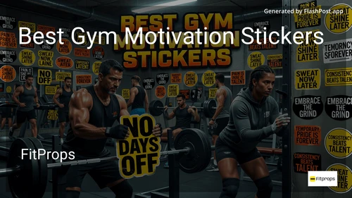 10 Best Gym Motivation Stickers in 2026 image
