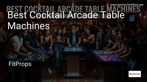 9 Best Cocktail Arcade Table Machines in 2026 image