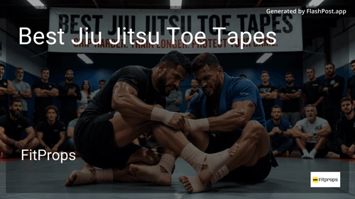 9 Best Jiu Jitsu Toe Tapes in 2026 image