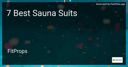 7 Best Sauna Suits in 2025 preview
