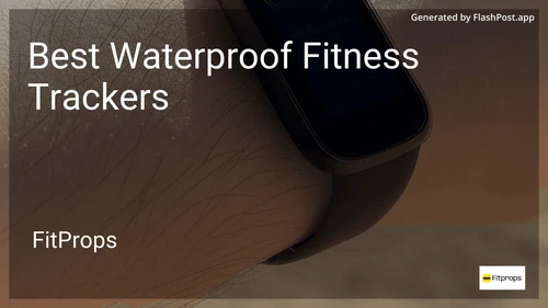 0 Best Waterproof Fitness Trackers in 2025 image