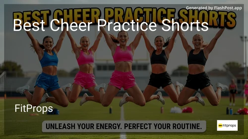 9 Best Cheer Practice Shorts in 2026 image