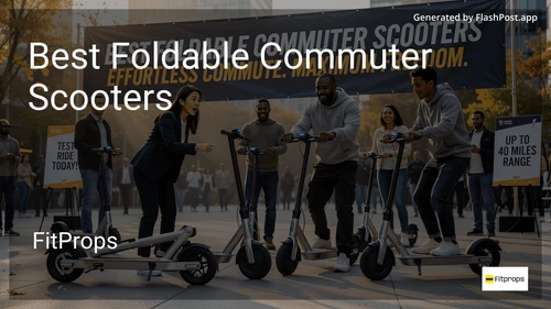 9 Best Foldable Commuter Scooters in 2026 image