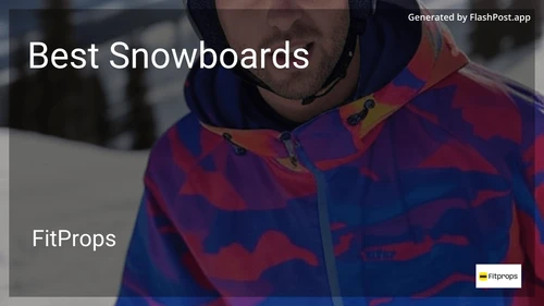 8 Best Snowboards in 2025 image