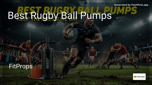 7 Best Rugby Ball Pumps in 2026 image