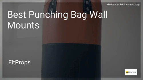 8 Best Punching Bag Wall Mounts in 2026 image