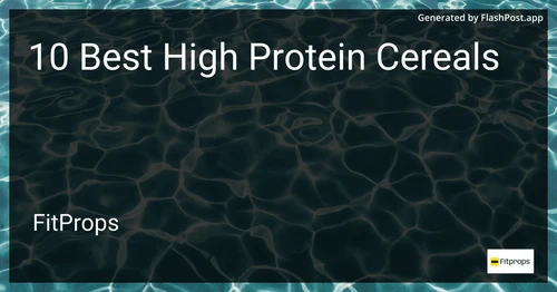9 Best High Protein Cereals in 2025 image