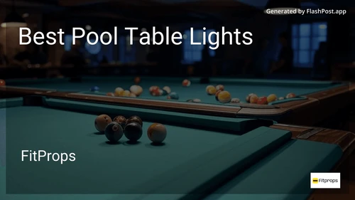 8 Best Pool Table Lights in 2025 preview