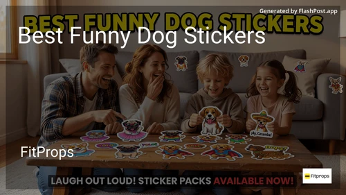 10 Best Funny Dog Stickers in 2026 image