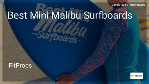 7 Best Mini Malibu Surfboards in 2026 image