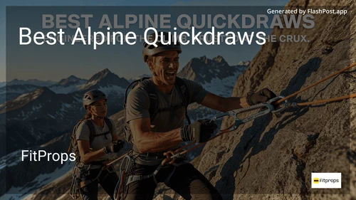 9 Best Alpine Quickdraws in 2026 image