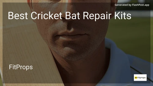 8 Best Cricket Bat Repair Kits in 2026 image