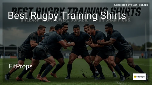 7 Best Rugby Training Shirts in 2026 image
