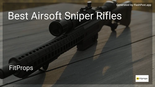 9 Best Airsoft Sniper Rifles in 2026 image
