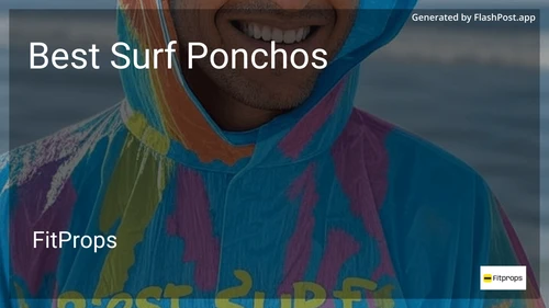 8 Best Surf Ponchos in 2025 image