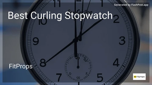 6 Best Curling Stopwatch in 2025 preview