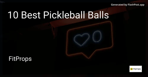 10 Best Pickleball Balls in 2025 preview