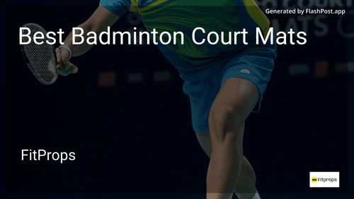 6 Best Badminton Court Mats in 2025 image