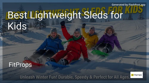 6 Best Lightweight Sleds for Kids in 2026 image