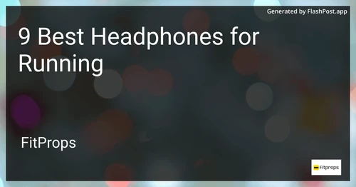 9 Best Headphones for Running in 2025 image