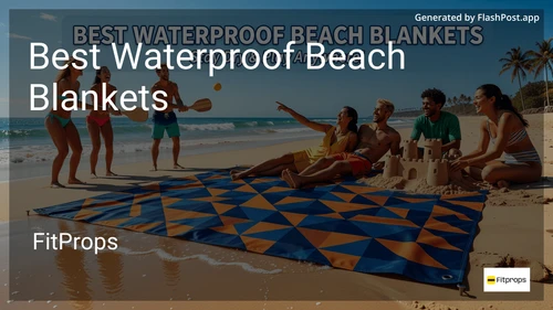 7 Best Waterproof Beach Blankets in 2026 image