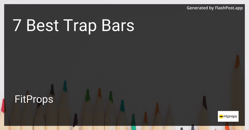 7 Best Trap Bars in 2026 preview