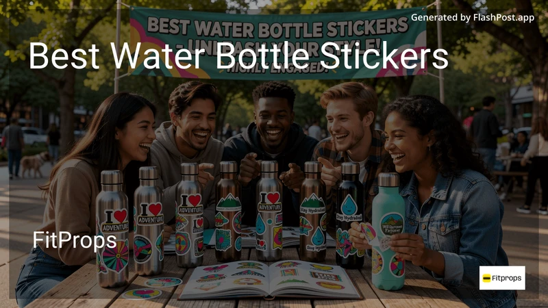 7 Best Water Bottle Stickers in 2026 preview