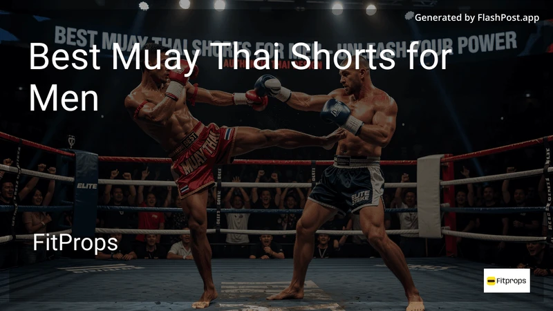 8 Best Muay Thai Shorts for Men in 2026 preview