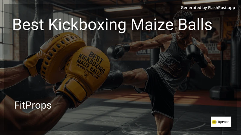 6 Best Kickboxing Maize Balls in 2026 preview