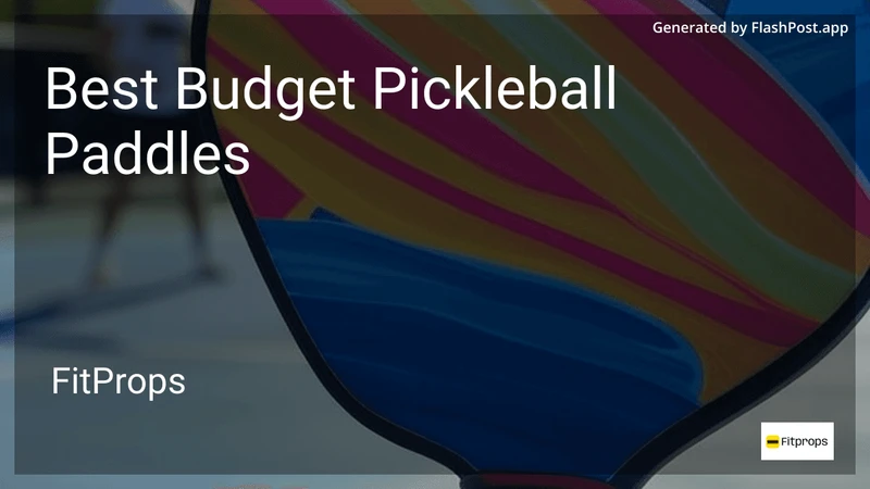 10 Best Budget Pickleball Paddles in 2026 preview
