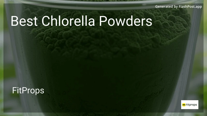 7 Best Chlorella Powders in 2026 preview